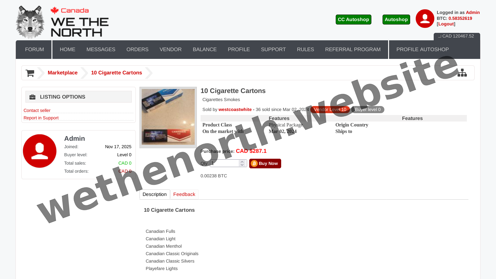 Main Market Dashboard